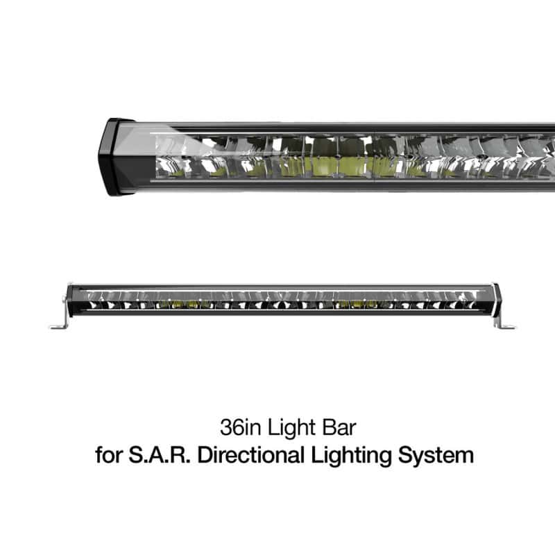 XKGLOW — XK Glow White Housing SAR Light Bar - Emergency Search and Rescue Light 36In - view 1