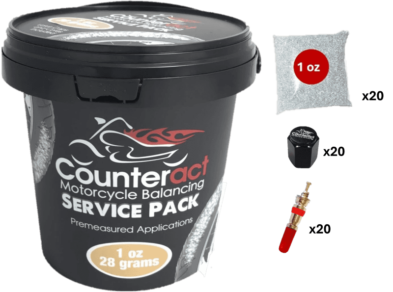 Counteract — Counteract Motorcycle Balance Beads Shop Service Bucket: 20 packs - 1oz bags - view 2