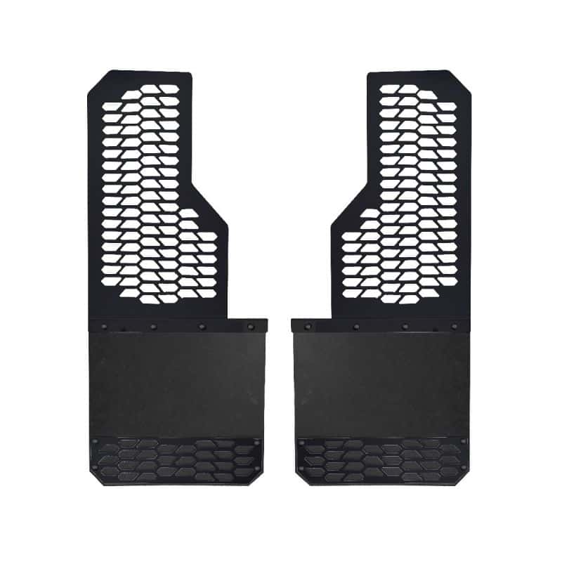 Putco — Putco 17-20 Ford SuperDuty - Set of 2 (Excl Dually Rear) Mud Skins - HDPE w/ Hex Shield
Mud Flap - view 1