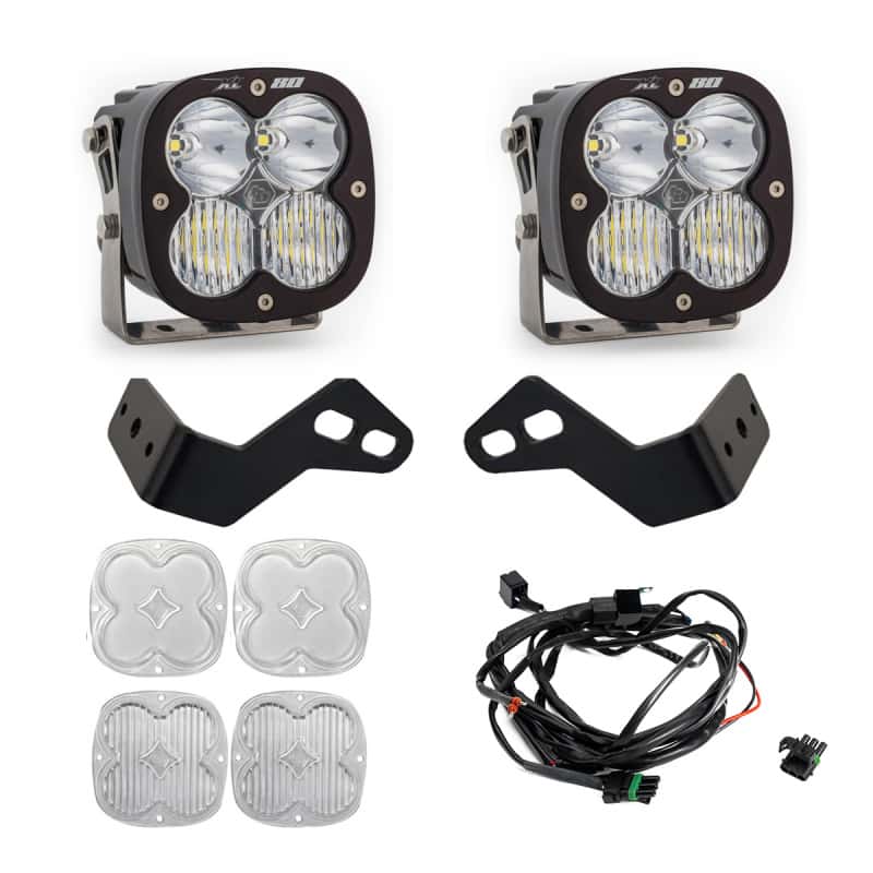 Baja Designs — Baja Designs Can-Am Maverick R XL80 A-Pillar Kit - view 1