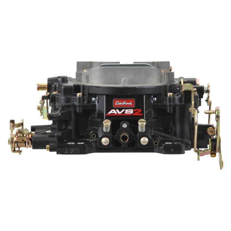 Edelbrock — Edelbrock Carburetor AVS2 Series 650 CFM Manual Choke Black Powder Coated (Non-EGR) - view 2