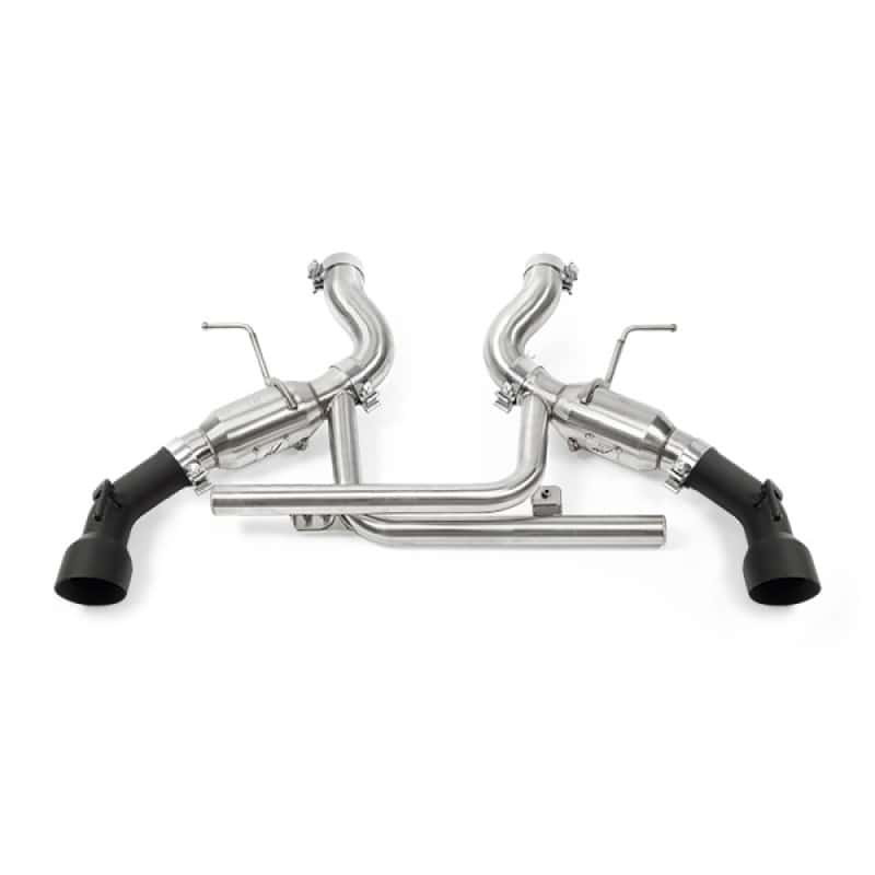 Mishimoto — Mishimoto 2016+ Chevrolet Camaro SS Dual-Tip Pro Axle-Back Exhaust w/ Black Tips - view 3