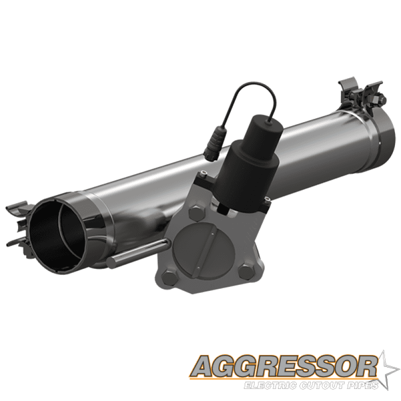QTP — 2009-2023 Ram/Dodge 1500 Classic QTP  Aggressor Cutout Pipe - view 3