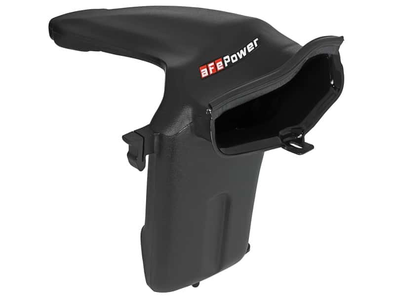 aFe — aFe Momentum HD Dynamic Air Scoop 2017 Ford Diesel Trucks V8-6.7L (td)
Dynamic Air Scoop - view 1