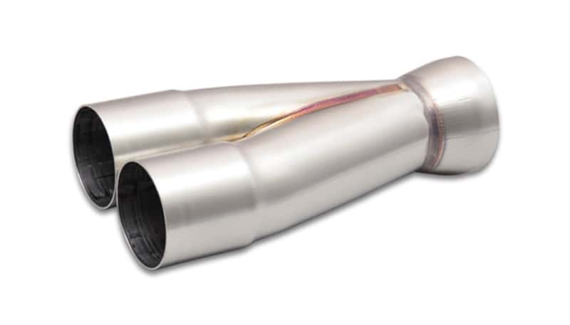 Vibrant — Vibrant 2-1 SS Merge Collectors (2in Inlet Slipover ID 2-1/2in Outlet OD) - Sold Individually
2"ID2.5"OD2-1Cltr8"L
2"ID2.5"OD2-1Collect
Exhaust Collector - view 1