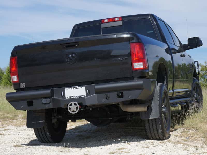 Road Armor — Road Armor 10-18 Dodge 2500 Vaquero Rear Non-Winch Bumper - Tex Blk - view 5
