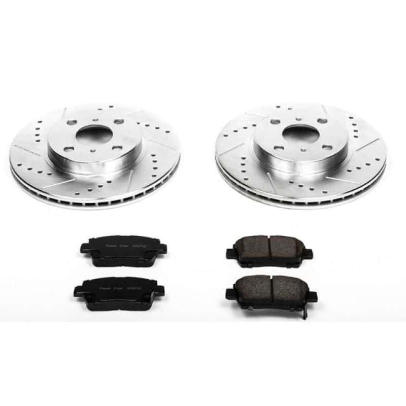 PowerStop — Power Stop 01-05 Toyota Echo Front Z23 Evolution Sport Brake Kit - view 1