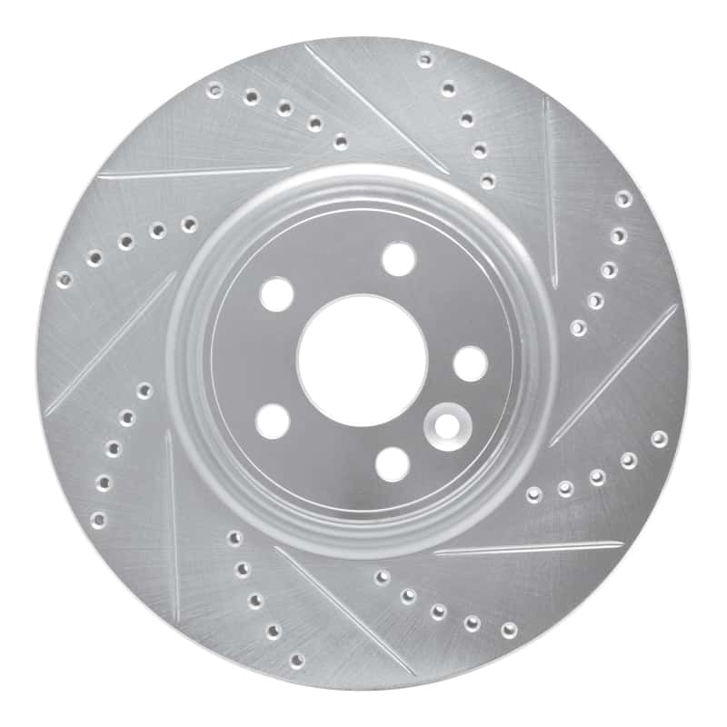 R1 Concepts — R1 07-16 Volvo S60 Front Right Drilled & Slotted Silver Brake Rotor
R1 Brake Rotor Drill - view 1