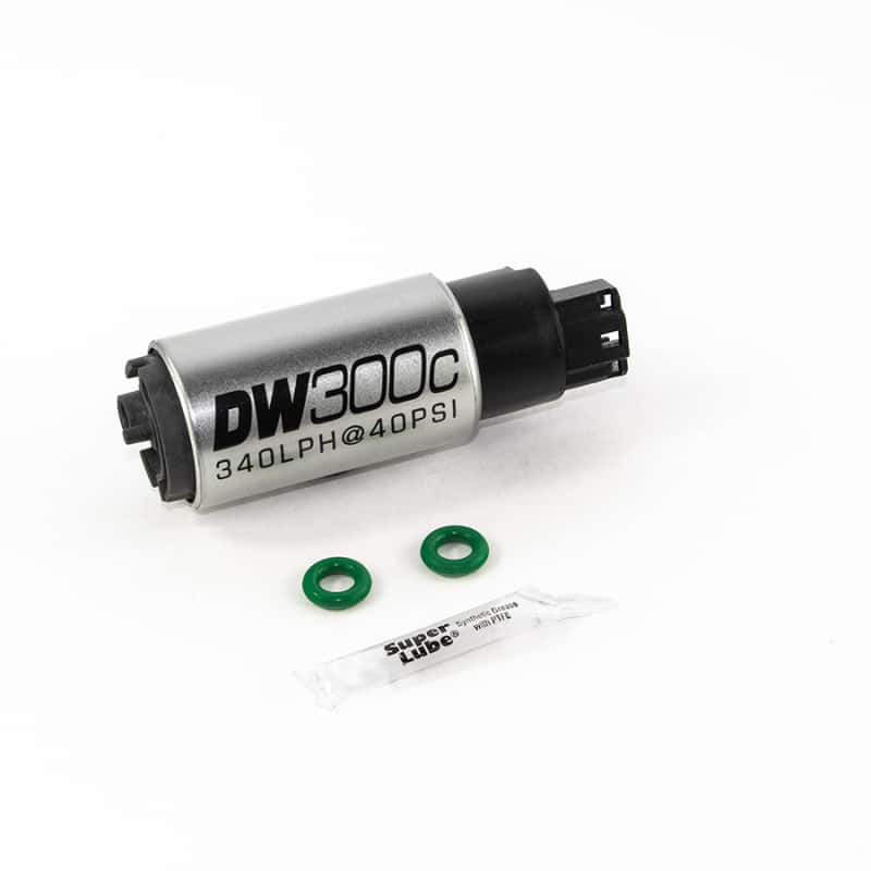 DeatschWerks — DeatschWerks 340lph DW300C Compact Fuel Pump w/ 02-06 RSX Set Up Kit (w/o Mounting Clips) - view 1