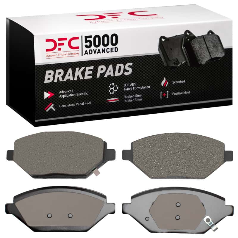 DFC — DFC 16-22 Chevrolet Spark (USA/Canada) Front 5000 Advanced Ceramic Brake Pads
DFC Brake Pad Set - view 1