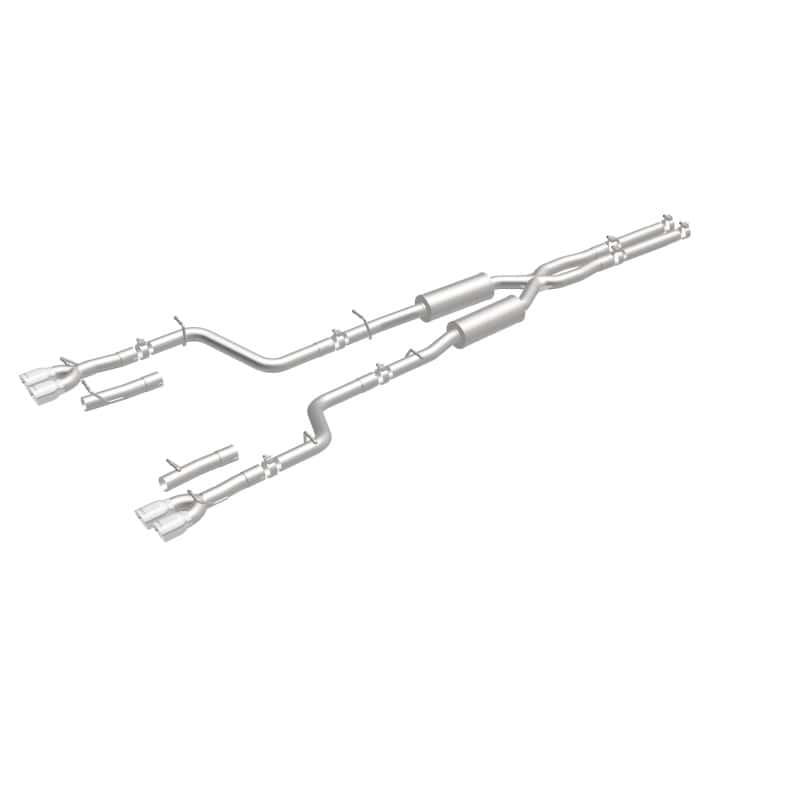 Magnaflow — MagnaFlow Cat-Back, SS, 2.5in, Quad Split Rear 3.5in Tip 2015 Dodge Challenger 3.6L V6
Cat-Back - view 4