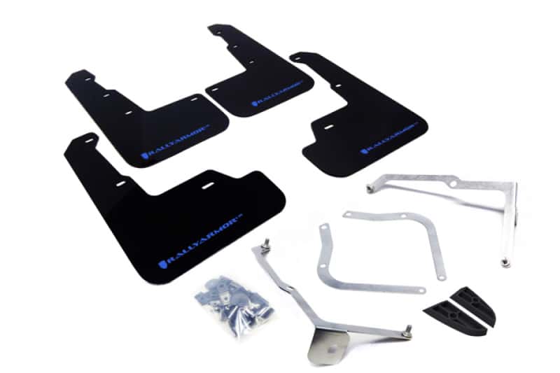 Rally Armor — Rally Armor 15-21 Subaru WRX/STI Black UR Mud Flap w/Blue Logo
Mud Flap - view 1