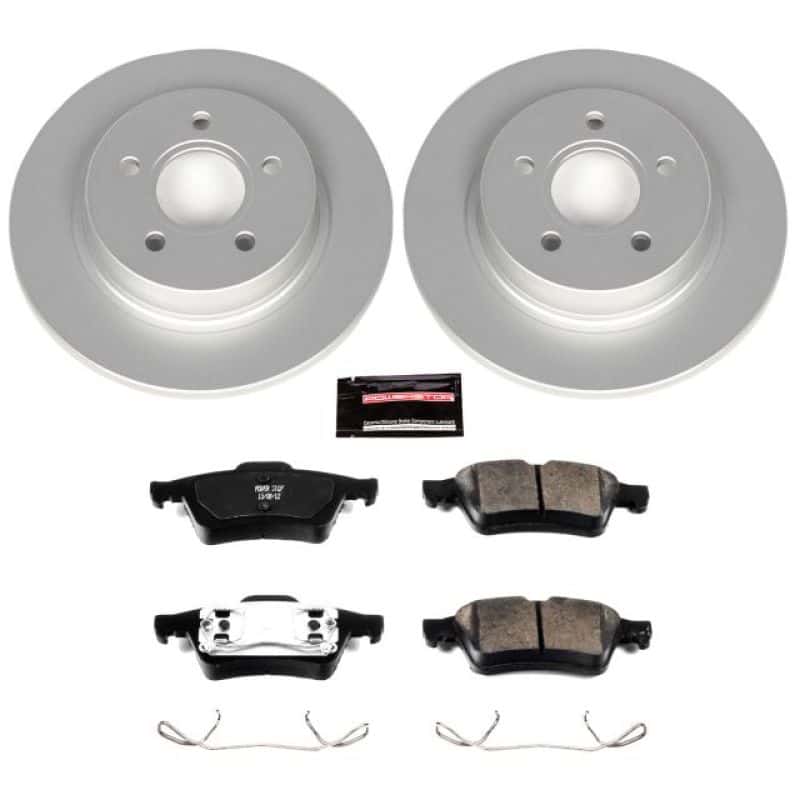 PowerStop — Power Stop 04-05 Volvo S40 Rear Z23 Evolution Sport Coated Brake Kit - view 1