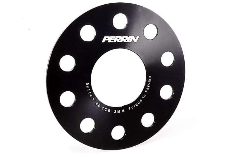 Perrin Performance — PERRIN 23-26 Toyota GR Corolla 60.1mm CB / 5x114.3 BP Wheel Spacers - 3mm - view 3
