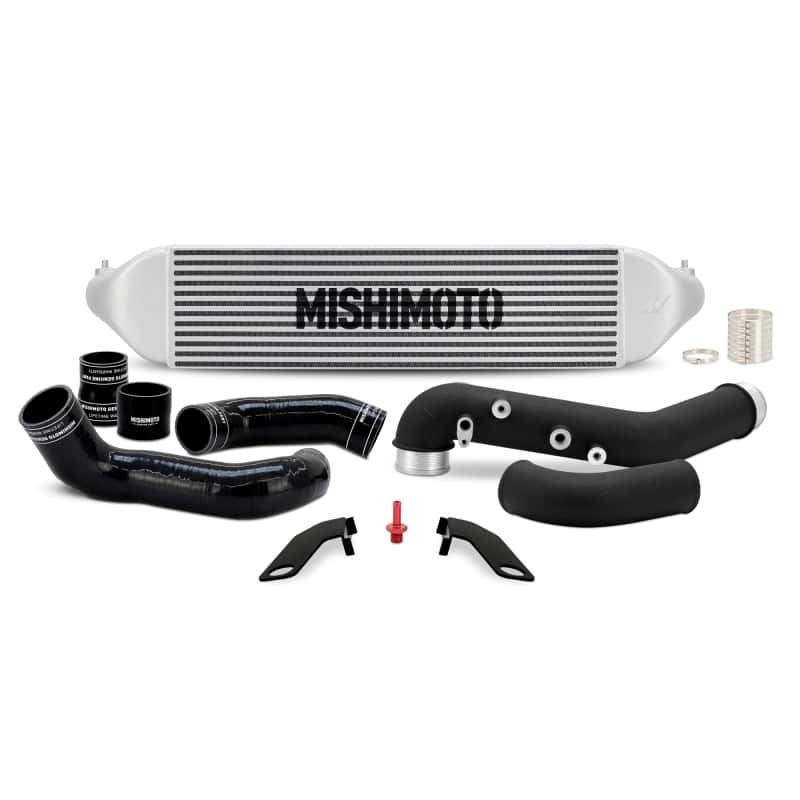 Mishimoto — Mishimoto 2023+ Honda Civic Type-R Intercooler Kit w/Pipes - Silver Intercooler/Black Pipes
Intercooler Kit - view 1
