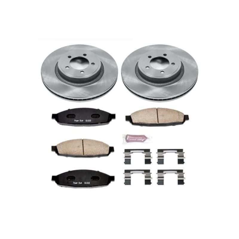 PowerStop — Power Stop 03-05 Lincoln Aviator Front Autospecialty Brake Kit - view 1