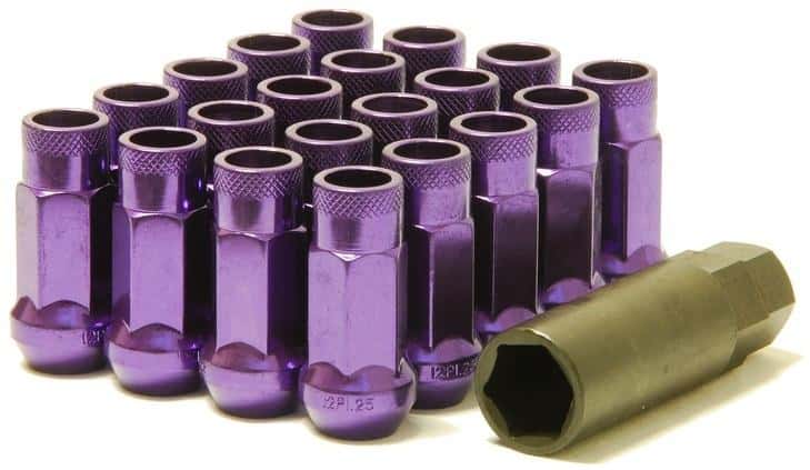 Wheel Mate — Wheel Mate Muteki SR48 Open End Lug Nuts - Purple 12x1.25 48mm - view 1