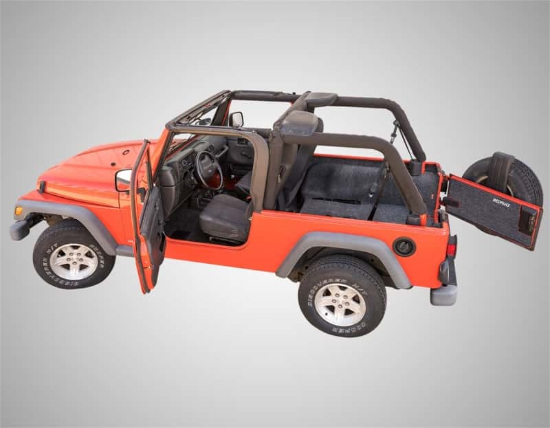 BedRug — BedRug 03-06 Jeep LJ Unlimited Rear 4pc Cargo Kit (Incl Tailgate & Tub Liner) - view 2
