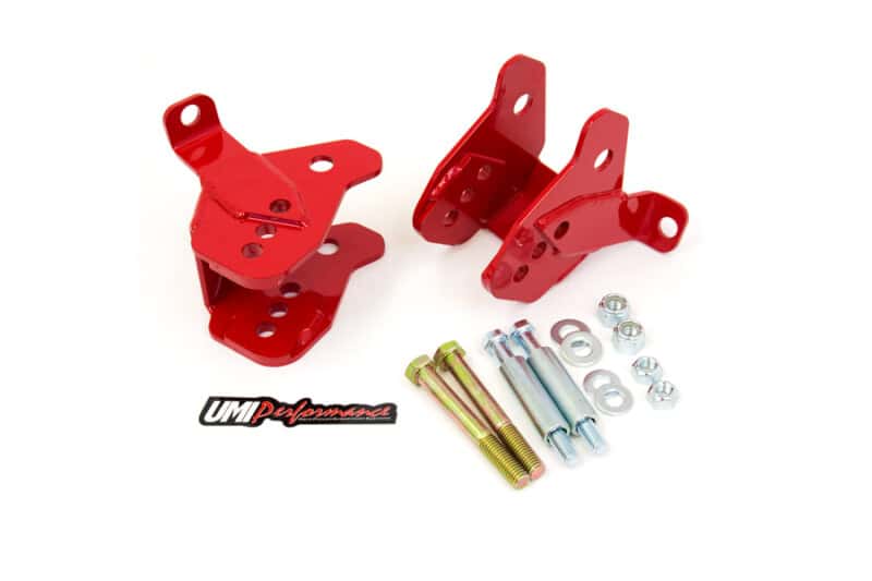 UMI Performance — UMI Performance 64-72 GM A-Body Rear Control Arm Relocation Brackets - Bolt-In
Control Arm Brackets - view 1
