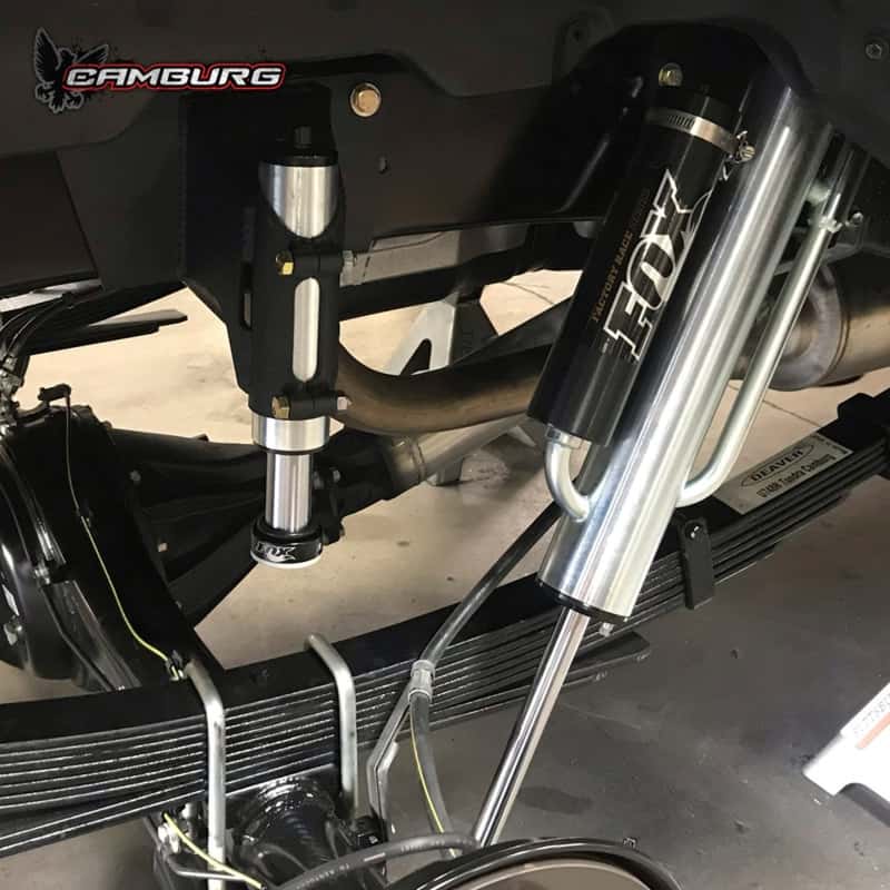 Camburg — Camburg 07-21 Toyota TUndra 2wd/4wd Performance Rear Shock Mount Kit
Shock Bypass Kit - view 4