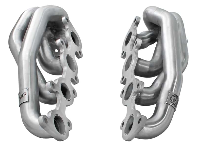 aFe — aFe Twisted Steel Headers SS-409 11-14 Ford F-150 V8 5.0L *Race Only*
409  Stainless Steel
Twisted Steel Header - view 4