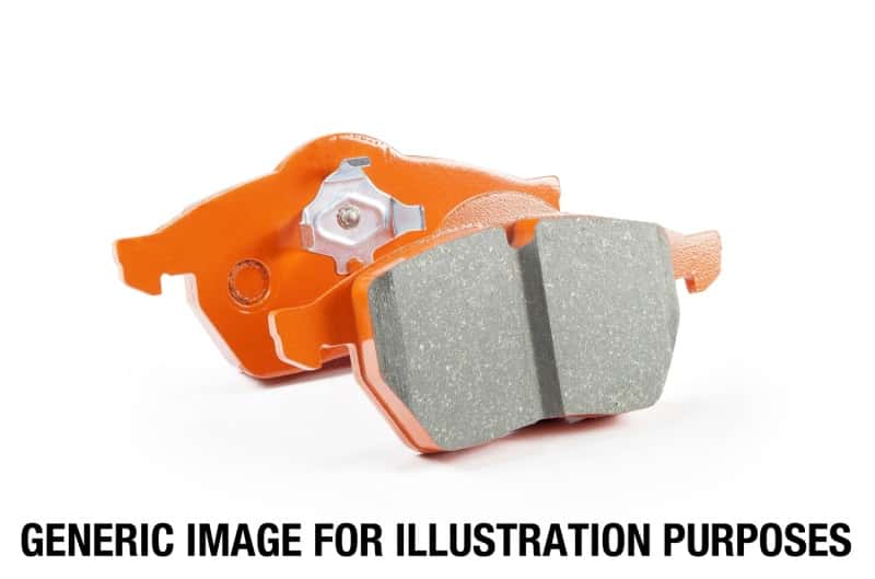 EBC — EBC 99-03 Aston Martin DB7 5.9 Orangestuff Front Brake Pads
Disc Brake Pad - view 14