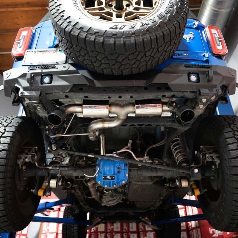 Injen — Injen 21-22 Ford Bronco L4-2.3L Turbo/V6-2.7L Twin Turbo  SS Cat-Back Exhaust
Exhaust System - view 7