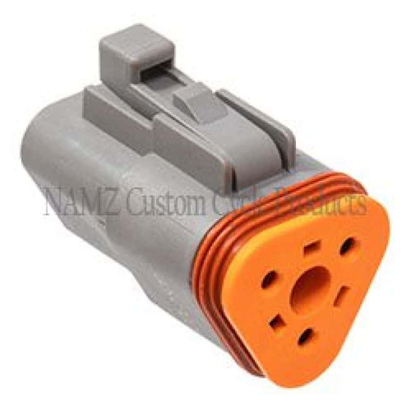 NAMZ — NAMZ Deutsch DT Series 3-Wire Plug & Wedgelock - Grey (HD 72133-94GY) - view 2