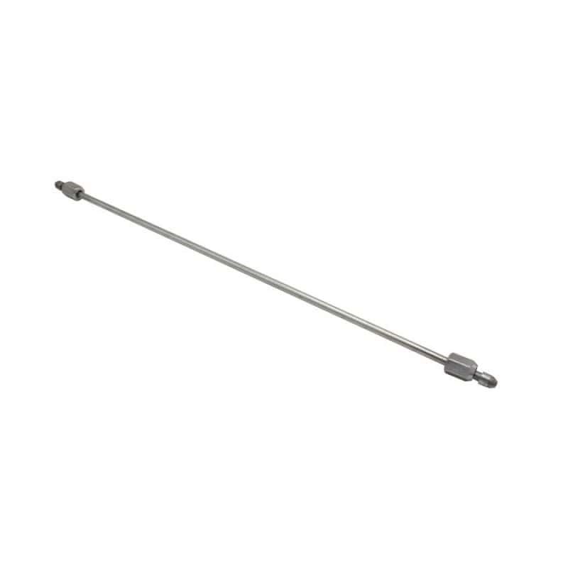 Fleece Performance — Fleece Performance 24in High Pressure Fuel Line (8mm x 3.5mm Line, M14x1.5 Nuts) - view 1
