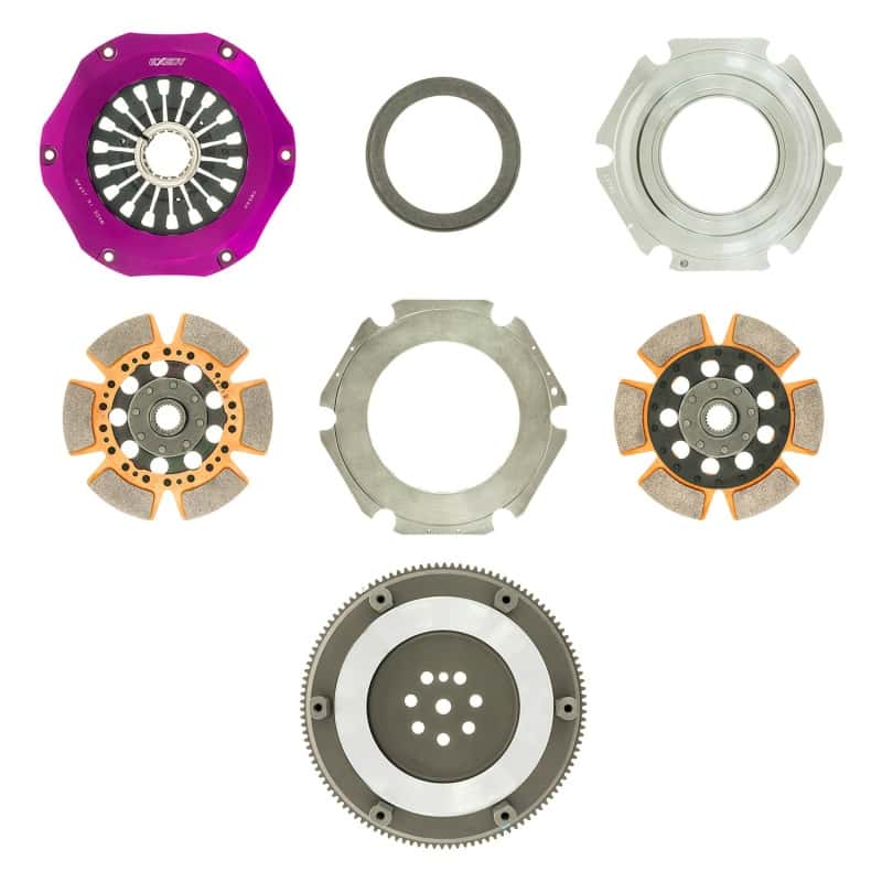 Exedy — Exedy 96-06 Mitsubishi Lancer Evo (Gen 4-7) Hyper Twin Cerametallic Clutch Rigid Disc Pull Type
Hyper Multi Series
Clutch Kit - view 8