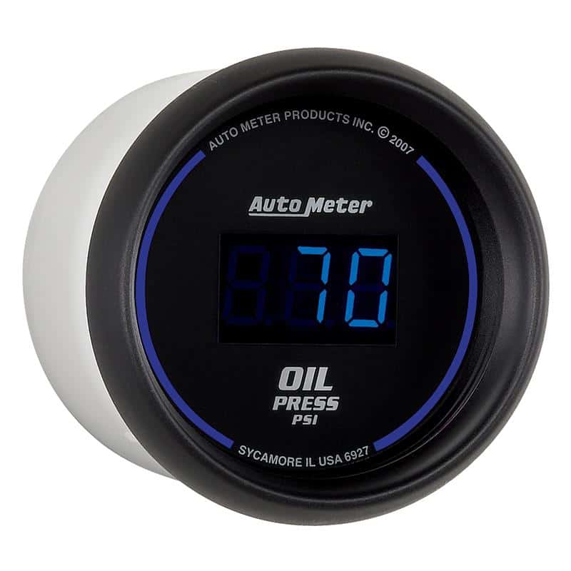 AutoMeter — Autometer Cobalt Digital 52.4mm Black 0-100psi Oil Pressure Gauge
GA 2" OP 100PSI CBD - view 4