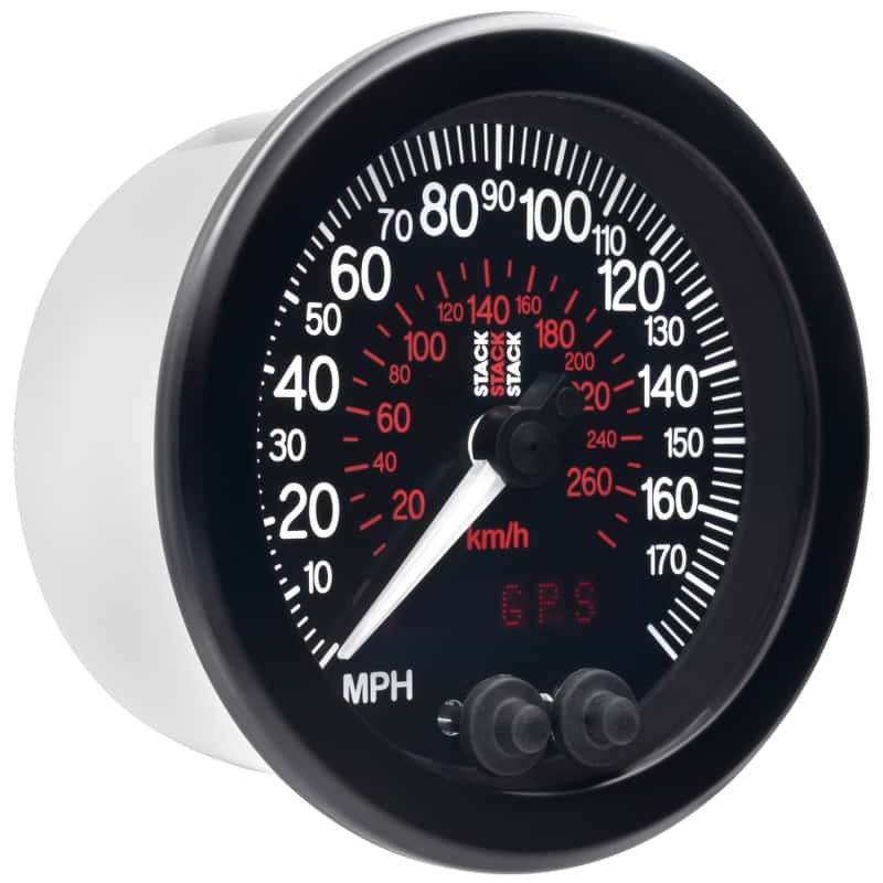 AutoMeter — Autometer Stack Instruments 88mm 0-180 MPH 290 KM/H GPS Speedometer - Black
SPD GPS BLK 180MPH - view 6