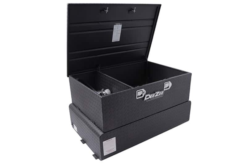 Dee Zee — Dee Zee Universal Tanks - Combo Black-Tread Aluminum
ToolBxLqdTrsfTnk - view 5
