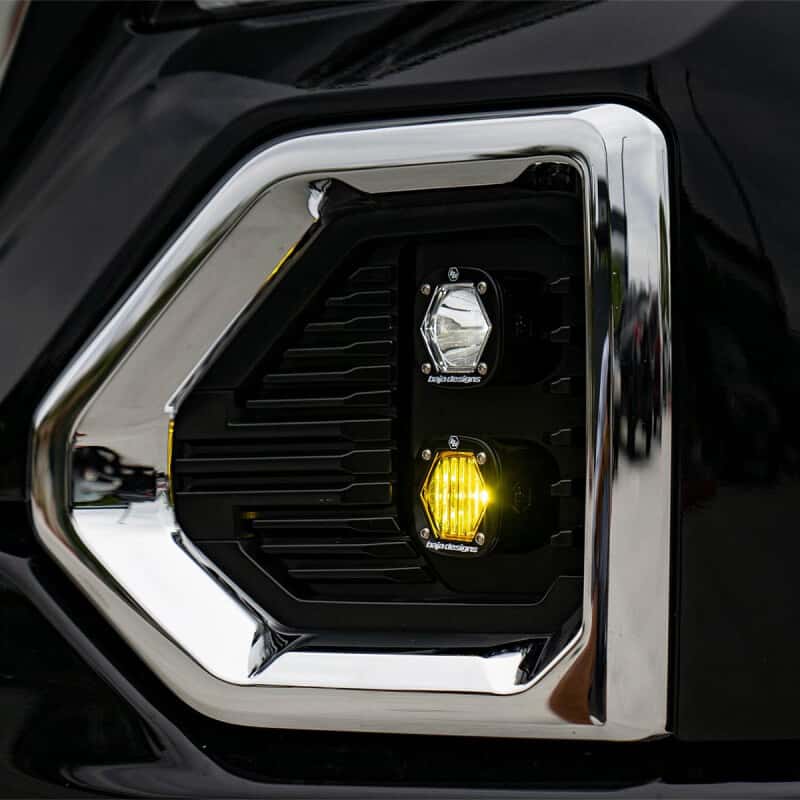 Baja Designs — Baja Designs 19+ GMC 1500 S1 Fog Pocket Mount Kit Clear Spot / Amber Wide Cornering - view 1