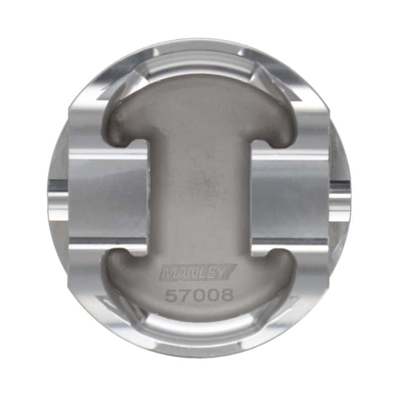 Manley Performance — Manley Ford 3.5L Ecoboost 3.642in Bore 1.239in Comp Height -5.0cc Dish Piston Set
Piston Set - view 8