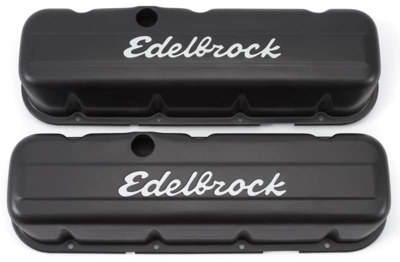 Edelbrock — Edelbrock Valve Cover Signature Series Chevrolet 1965 and Later 396-502 V8 Tall Black
CHROME/PRO-FLO - view 1
