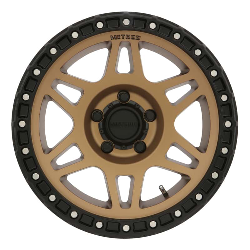 Method Wheels — Method MR312 17x8.5 0mm Offset 5x150 110.5mm CB Method Bronze/Black Street Loc Wheel - view 2
