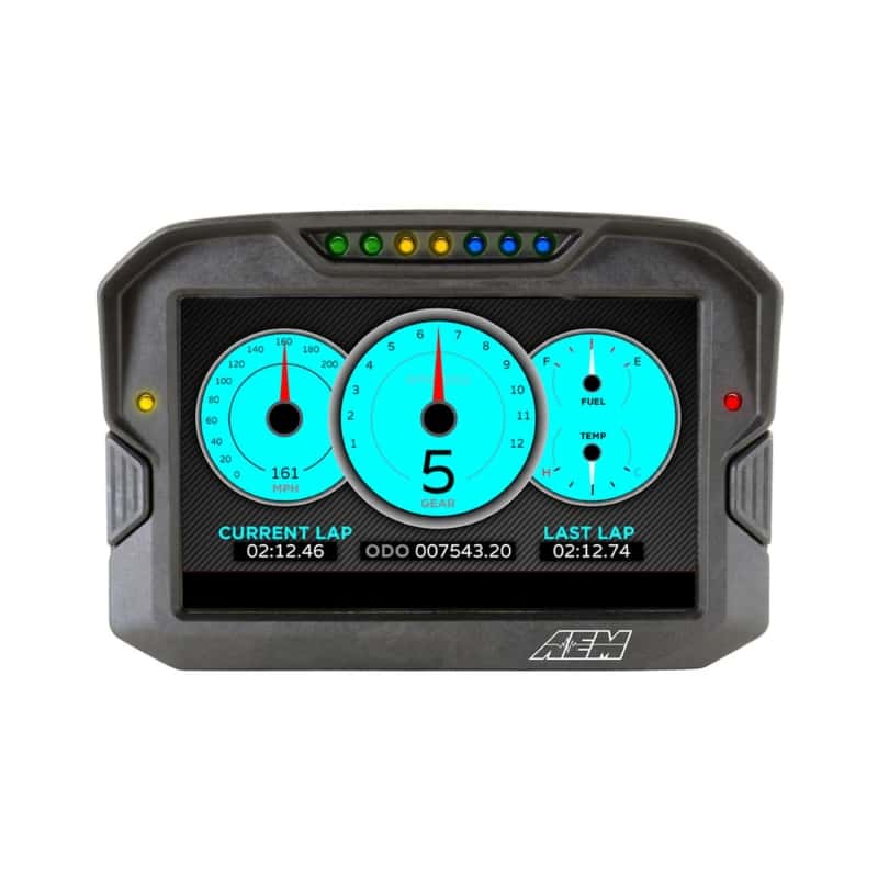 AEM — AEM CD-7 Non Logging Race Dash Carbon Fiber Digital Display (CAN Input Only)
CD-7 Carbon - view 2