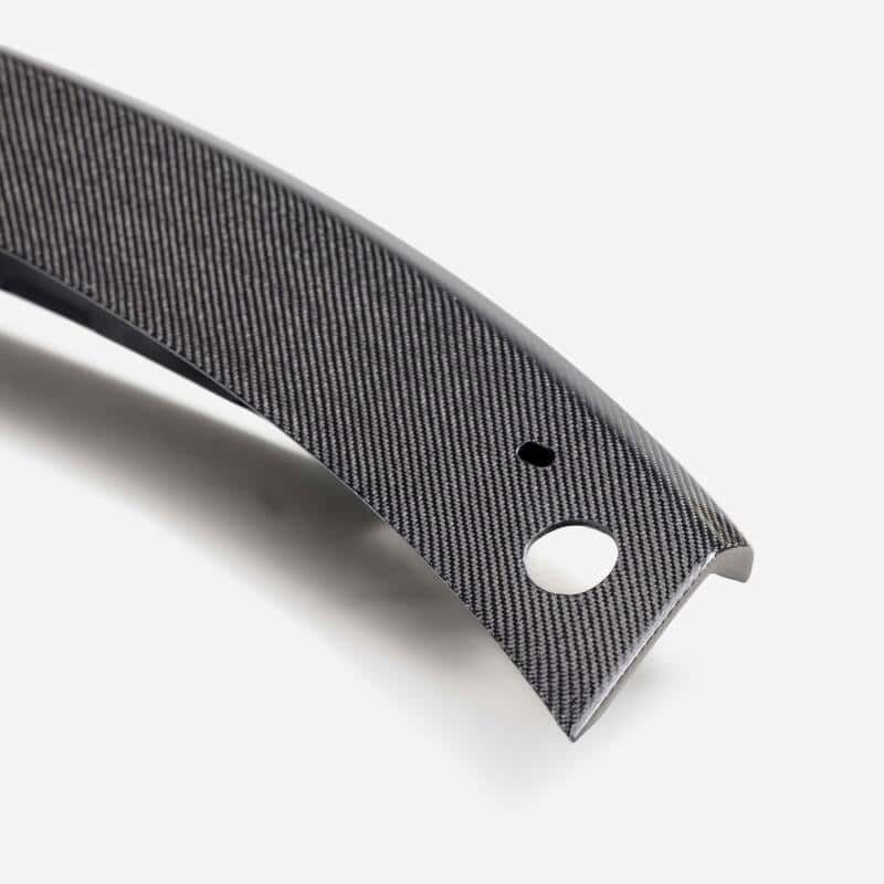 Anderson Composites — Anderson Composites 2024 Ford Mustang Type-AC Carbon Fiber Rear Spoiler Module W/ Spoiler Holes - view 10