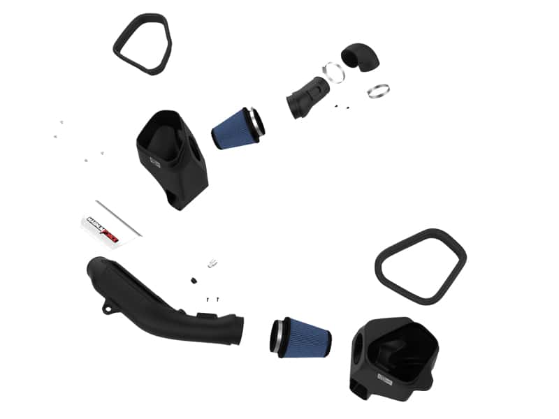 aFe — aFe POWER Magnum FORCE Stage-2 Pro 5R Cold Air Intake System 15-19 BMW M3/M4 3.0L
Magnum FORCE Intake - view 2