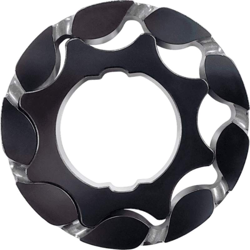 Boundary — Boundary 2011+ Ford Coyote Mustang/GT350 Billet Black Oil Pump Gear - Vane Ported MartenWear Treated - view 2