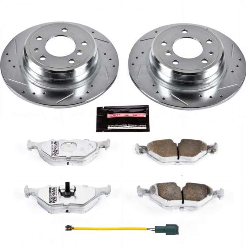 PowerStop — Power Stop 1989 BMW 525i Rear Z26 Street Warrior Brake Kit - view 1