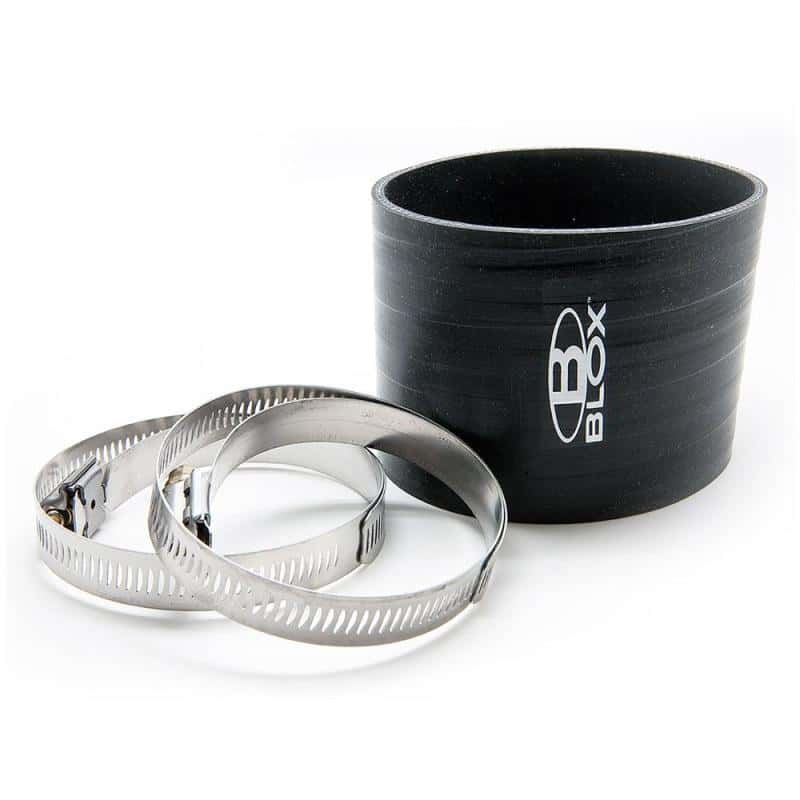 BLOX Racing — BLOX Racing Silicone Intake Hose Kit Red - 3.5inch - view 1