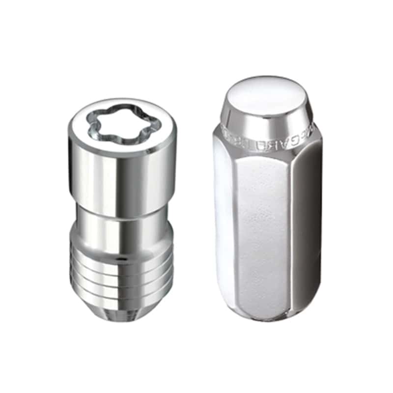 McGard — McGard 5 Lug Hex Install Kit w/Locks (Cone Seat Nut) 9/16-18 / 13/16 Hex / 1.75in. L - Chrome - view 2