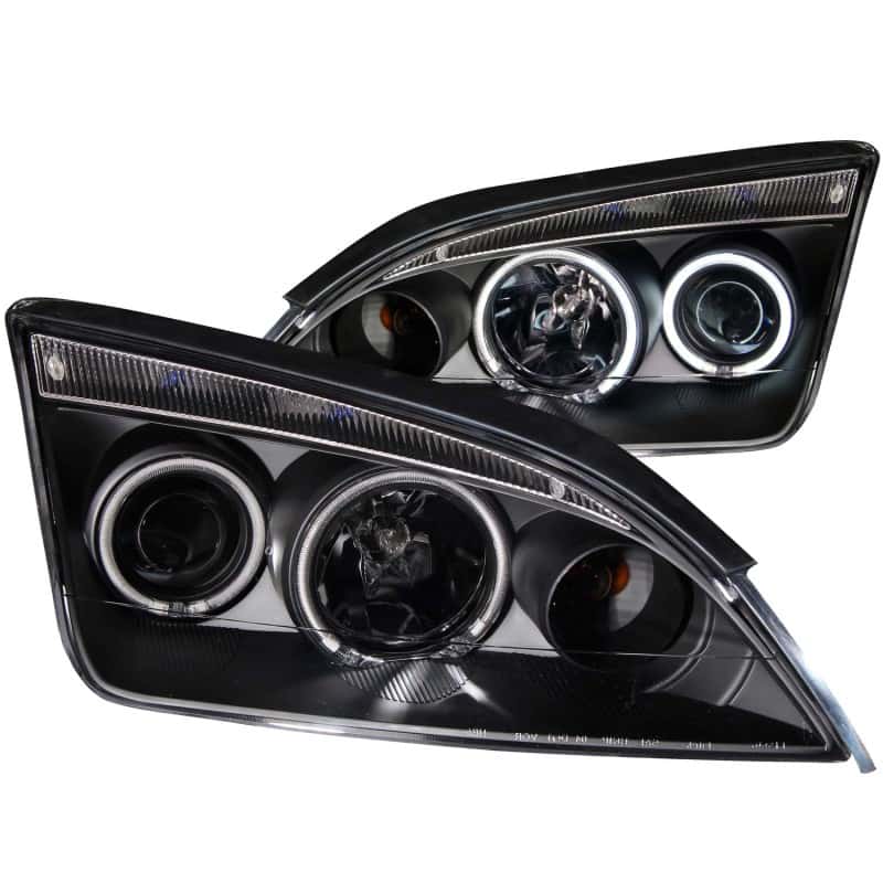 ANZO — ANZO 2005-2007 Ford Focus Projector Headlights w/ Halo Black
Head Light Set
HdLtSet - view 1