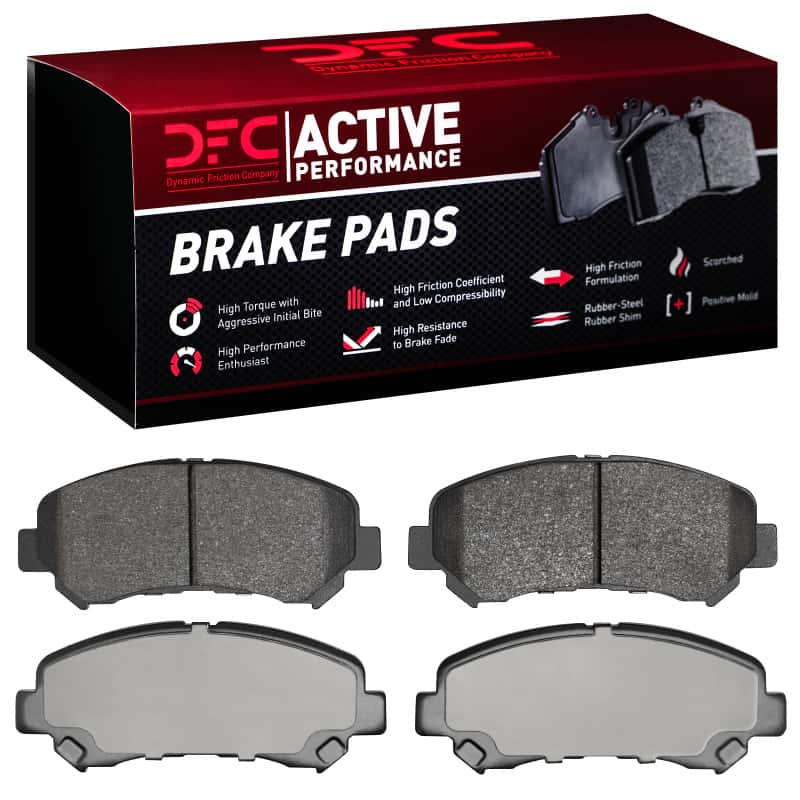 DFC — DFC 07-23 Nissan X-Trail (Mexico) Front Active Performance Pads - Low Metallic
DFC Brake Pad Set - view 4