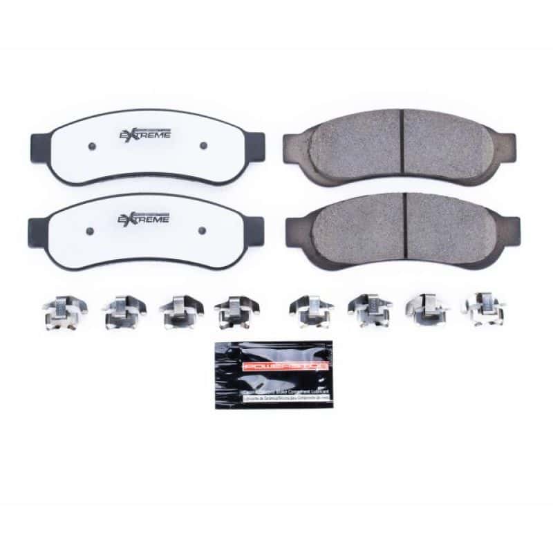 PowerStop — Power Stop 10-12 Ford F-250 Super Duty Rear Z36 Truck & Tow Brake Pads w/Hardware
Z36 Brake Pads - view 1