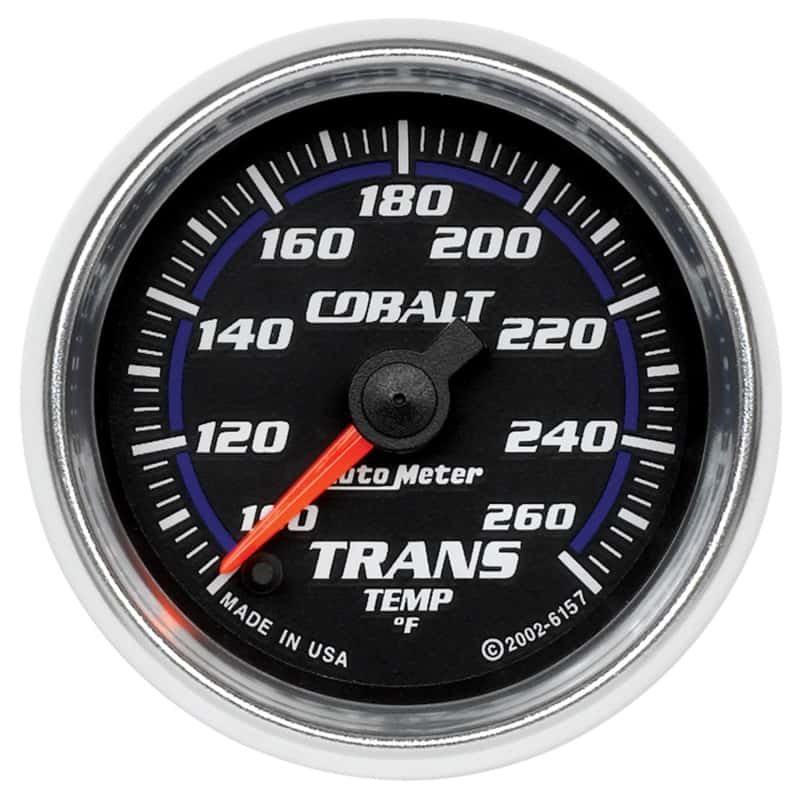AutoMeter — Autometer Cobalt 52mm 100-260 Deg F Electronic Trans Temp Gauge
GA 2" TRANST STPR CB - view 1