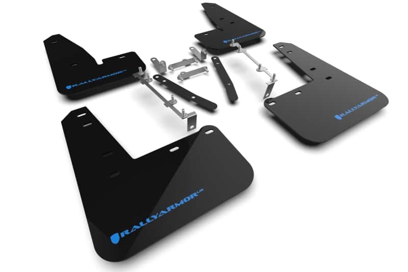 Rally Armor — Rally Armor 23-26 Toyota GR Corolla Black Mud Flap w/Light Blue Logo
Mud Flap - view 2
