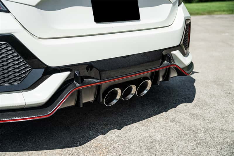 CORSA Performance — Corsa 2017-2021 Honda Civic Type R 3in Cat Back Exhaust - Polished Pro-Series Tri 4.5in Tip (Xtreme)
Exhaust - view 3